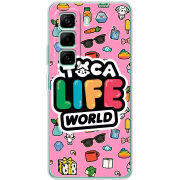 Чохол BoxFace Infinix Hot 50 Pro Plus Toca Boca Life World