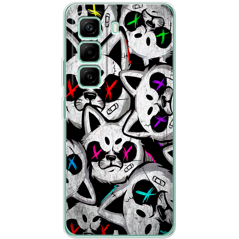 Чохол BoxFace Infinix Hot 50 Pro Plus Monster meow