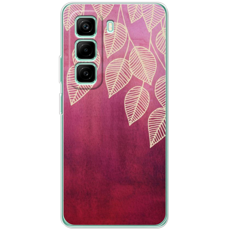 Чохол BoxFace Infinix Hot 50 Pro Plus Gold Leaves