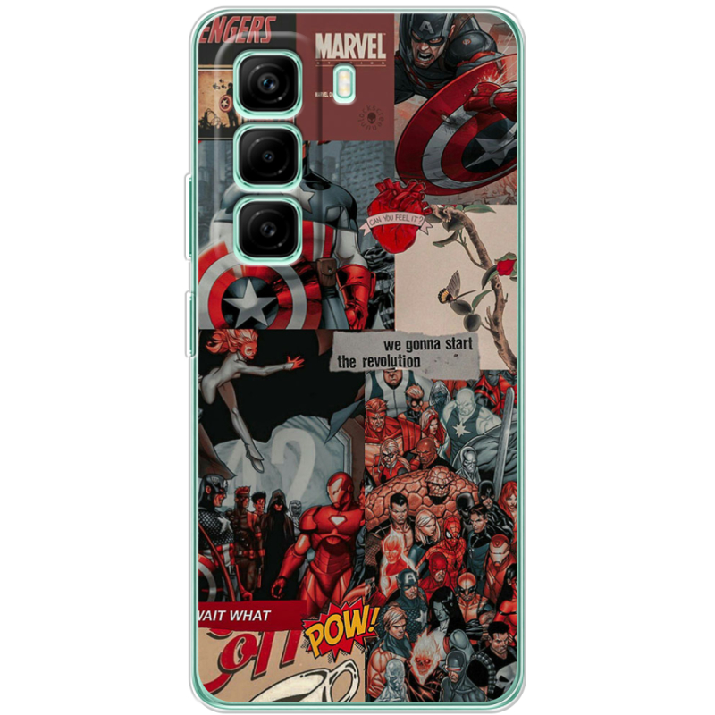 Чохол BoxFace Infinix Hot 50 Pro Plus Marvel Avengers