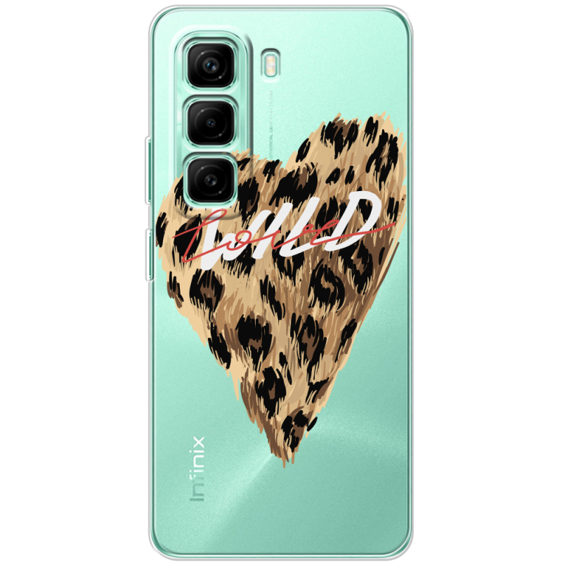 Прозорий чохол BoxFace Infinix Hot 50 Pro Plus Wild Love