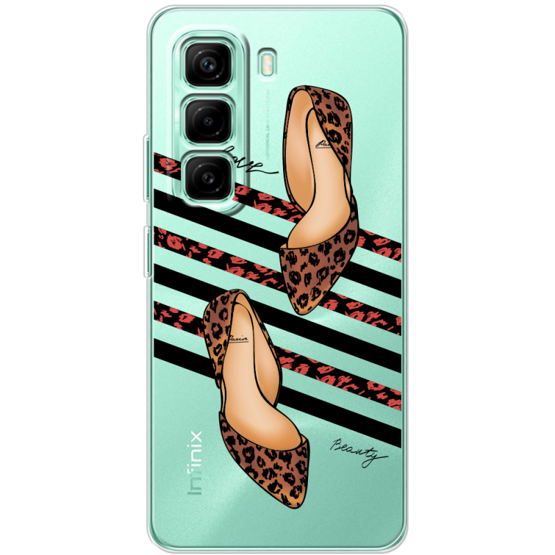 Прозорий чохол BoxFace Infinix Hot 50 Pro Plus Love Beauty