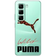 Прозорий чохол BoxFace Infinix Hot 50 Pro Plus Wild Cat