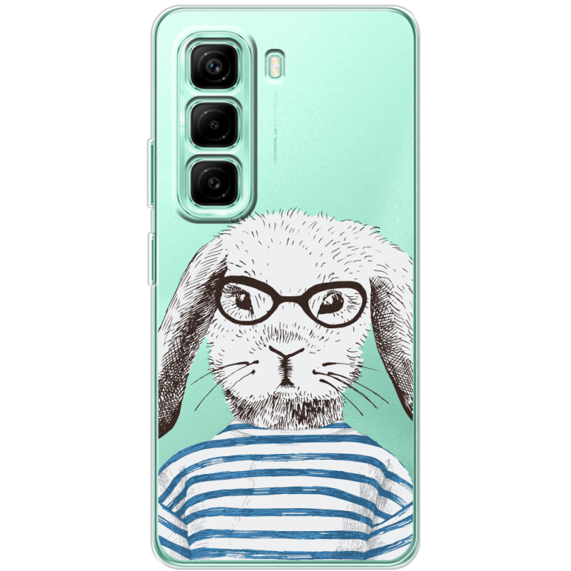 Прозорий чохол BoxFace Infinix Hot 50 Pro Plus MR. Rabbit