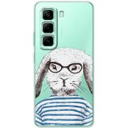 Прозорий чохол BoxFace Infinix Hot 50 Pro Plus MR. Rabbit