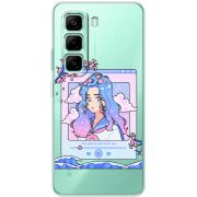 Прозорий чохол BoxFace Infinix Hot 50 Pro Plus The Sakuras Will Cry For You