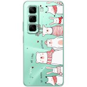 Прозорий чохол BoxFace Infinix Hot 50 Pro Plus The Friendly Beasts