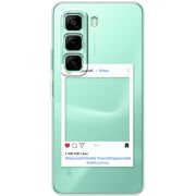 Прозорий чохол BoxFace Infinix Hot 50 Pro Plus Insta