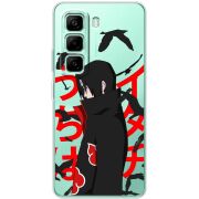 Прозорий чохол BoxFace Infinix Hot 50 Pro Plus Учиха Итачи