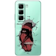 Прозорий чохол BoxFace Infinix Hot 50 Pro Plus Нападение Титана