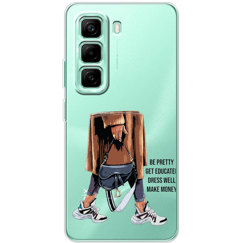 Прозорий чохол BoxFace Infinix Hot 50 Pro Plus Motivation