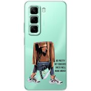 Прозорий чохол BoxFace Infinix Hot 50 Pro Plus Motivation