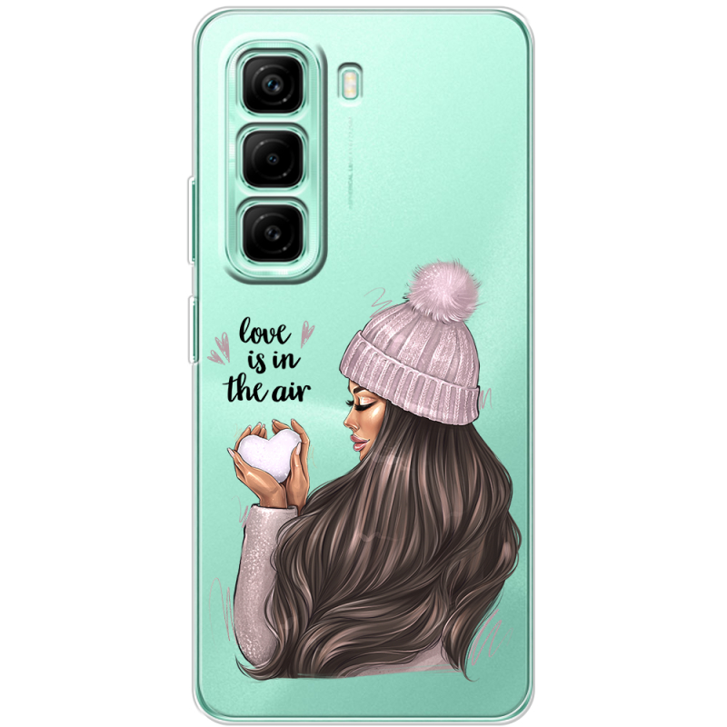 Прозорий чохол BoxFace Infinix Hot 50 Pro Plus love is in the air