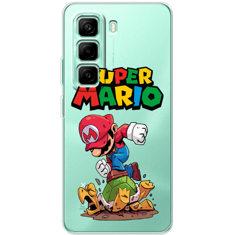 Прозорий чохол BoxFace Infinix Hot 50 Pro Plus Super Mario