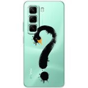 Прозорий чохол BoxFace Infinix Hot 50 Pro Plus Swan question
