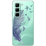 Прозорий чохол BoxFace Infinix Hot 50 Pro Plus Feather