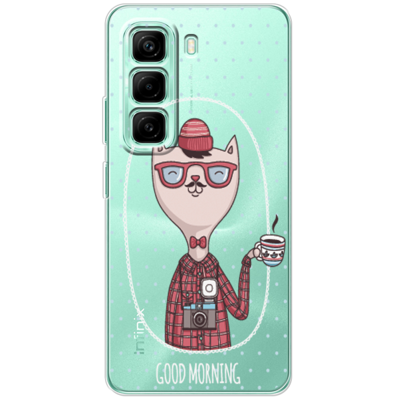 Прозорий чохол BoxFace Infinix Hot 50 Pro Plus Good Morning