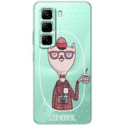 Прозорий чохол BoxFace Infinix Hot 50 Pro Plus Good Morning