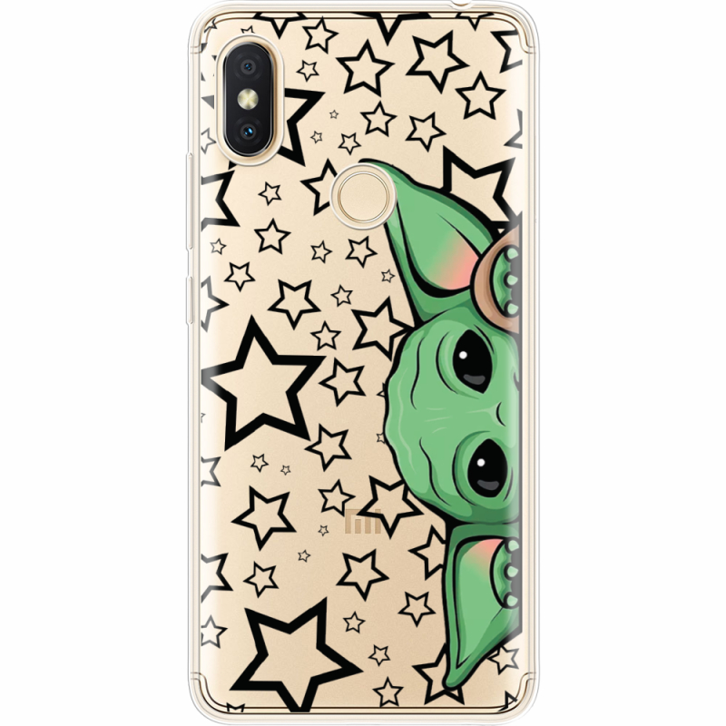Прозрачный чехол Uprint Xiaomi Redmi S2 Baby Yoda