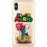 Прозрачный чехол Uprint Xiaomi Redmi S2 Super Mario