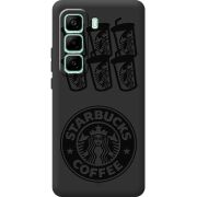 Чорний чохол BoxFace Infinix Hot 50 Pro Plus Black Coffee