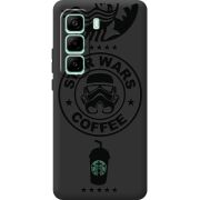 Чорний чохол BoxFace Infinix Hot 50 Pro Plus Dark Coffee