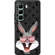 Чорний чохол BoxFace Infinix Hot 50 Pro Plus looney bunny