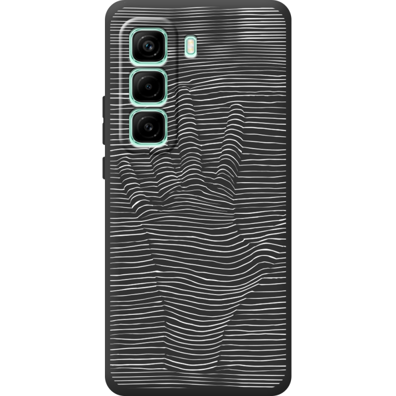 Чорний чохол BoxFace Infinix Hot 50 Pro Plus Optical Hand