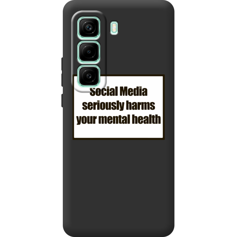 Чорний чохол BoxFace Infinix Hot 50 Pro Plus 