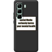 Чорний чохол BoxFace Infinix Hot 50 Pro Plus 