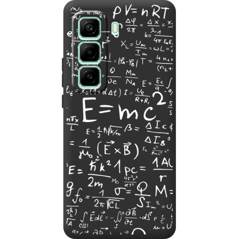 Чорний чохол BoxFace Infinix Hot 50 Pro Plus E=mc2