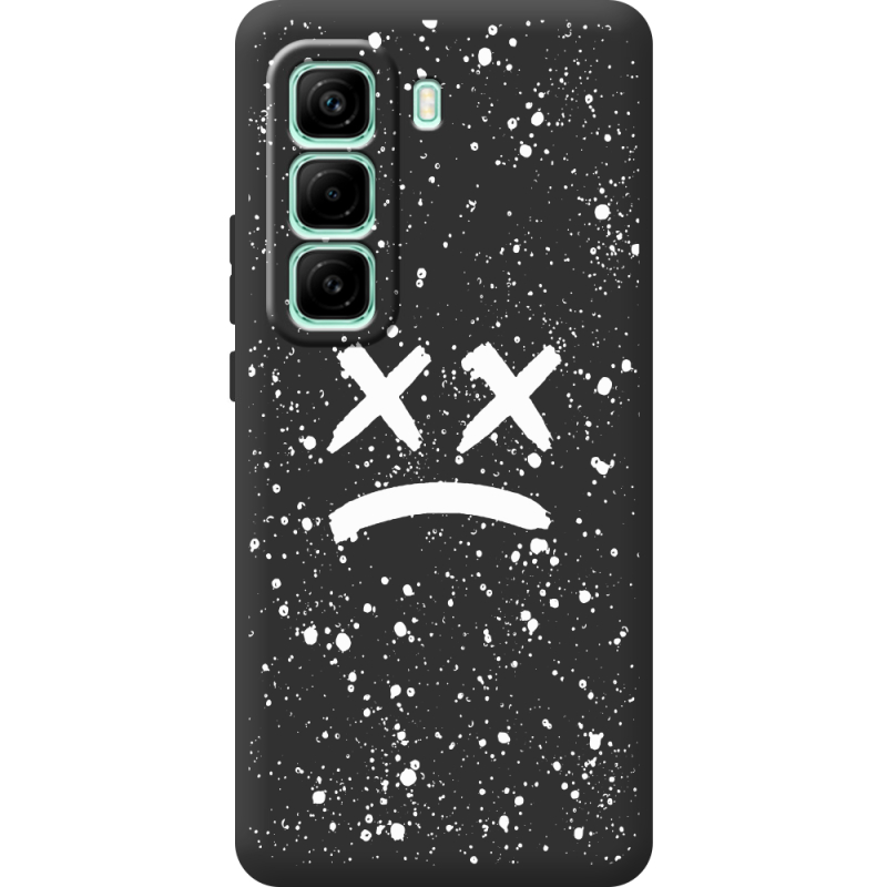 Чорний чохол BoxFace Infinix Hot 50 Pro Plus Sad Way