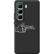 Чорний чохол BoxFace Infinix Hot 50 Pro Plus Pew Pew