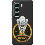 Чорний чохол BoxFace Infinix Hot 50 Pro Plus NASA Spaceship