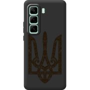 Чорний чохол BoxFace Infinix Hot 50 Pro Plus Ukrainian Trident