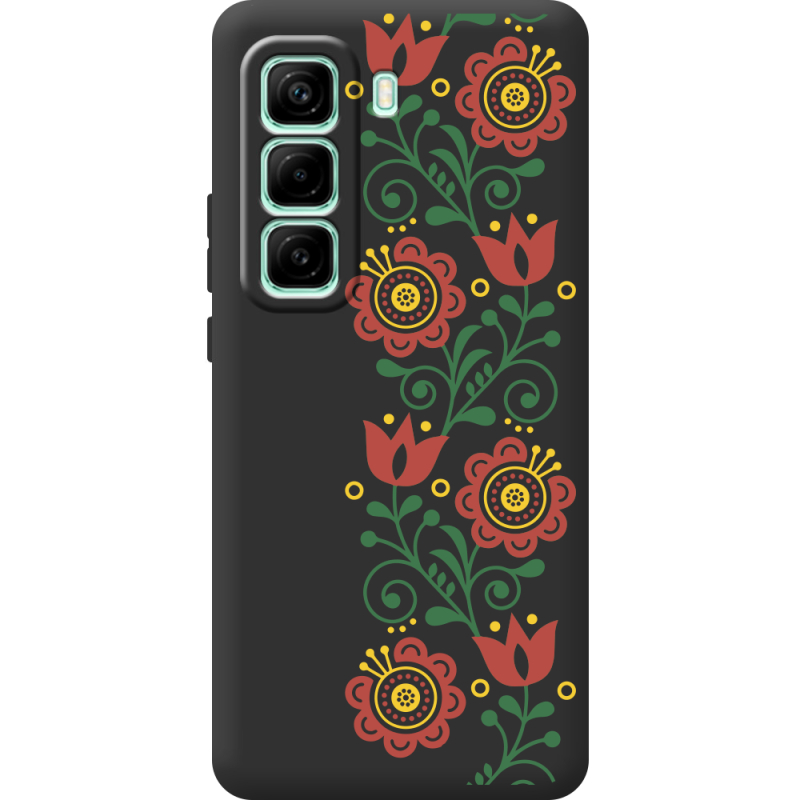 Чорний чохол BoxFace Infinix Hot 50 Pro Plus Ethno