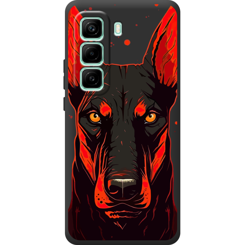 Чорний чохол BoxFace Infinix Hot 50 Pro Plus