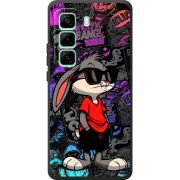 Чорний чохол BoxFace Infinix Hot 50 Pro Plus Малий вухань