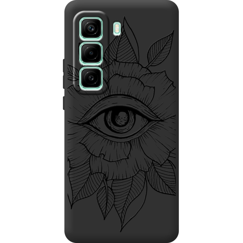 Чорний чохол BoxFace Infinix Hot 50 Pro Plus Eye