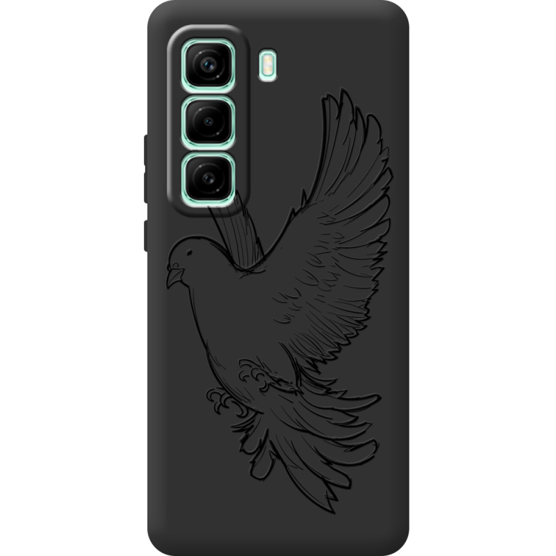 Чорний чохол BoxFace Infinix Hot 50 Pro Plus Dove