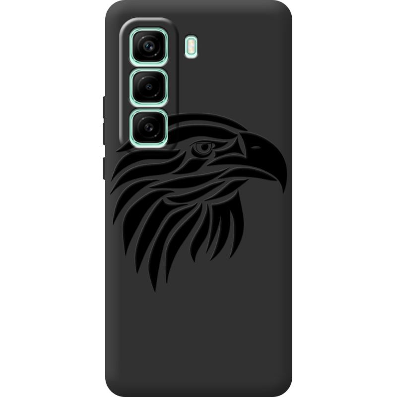 Чорний чохол BoxFace Infinix Hot 50 Pro Plus Eagle
