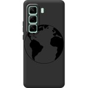 Чорний чохол BoxFace Infinix Hot 50 Pro Plus Earth