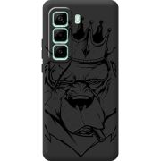 Чорний чохол BoxFace Infinix Hot 50 Pro Plus Bear King