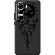 Чорний чохол BoxFace Infinix Hot 50 Pro Plus Hugin and Munin