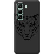 Чорний чохол BoxFace Infinix Hot 50 Pro Plus Tiger