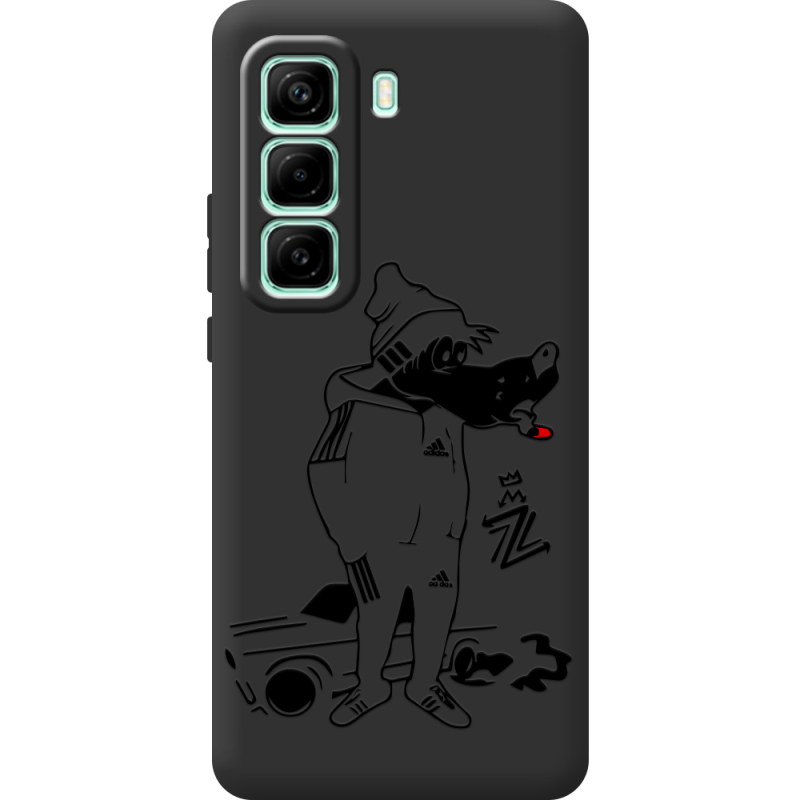 Чорний чохол BoxFace Infinix Hot 50 Pro Plus 