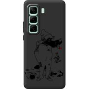 Чорний чохол BoxFace Infinix Hot 50 Pro Plus 