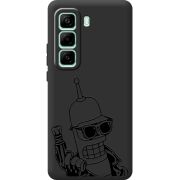 Чорний чохол BoxFace Infinix Hot 50 Pro Plus 