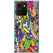 Чохол BoxFace HMD Skyline Multicolored Inscriptions