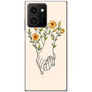 Чохол BoxFace HMD Skyline Flower Hands